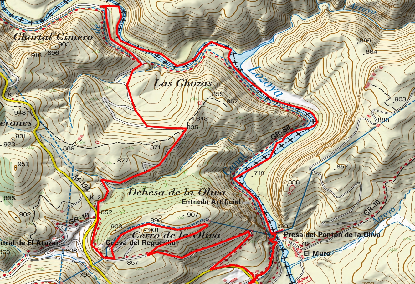 Ruta circular Pontón y Cerro de la Oliva2