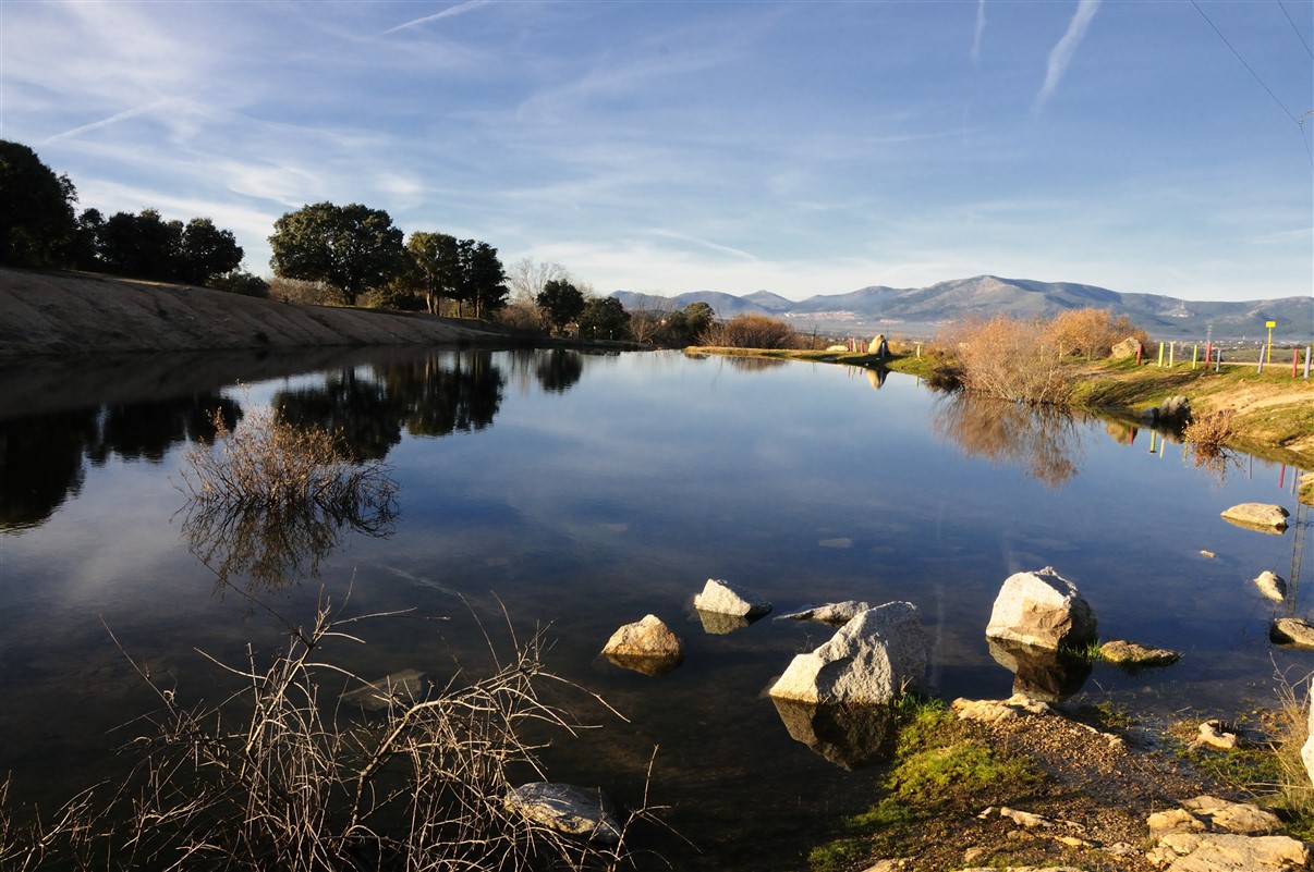 La Laguna del Gato, en nuestra Via Pecuaria.