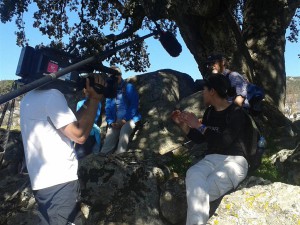 Susana explicandonos la bilogía del Quercus