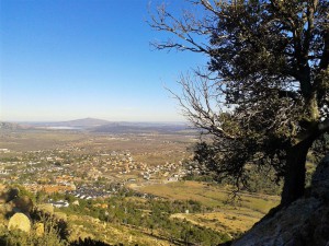 En el mirador del Castillo