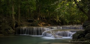 El Parque Nacional de Erawan, en Tailandia