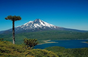 El Parque del Conguillío, entre volcanes y lagos en los Andes