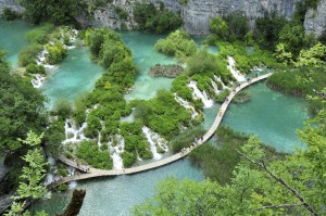 La multicolor reserva de Plitvice, en Croacia