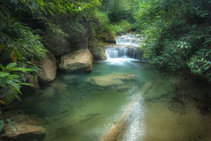 El Parque Nacional de Erawan, en Tailandia